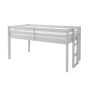 Alaterre Furniture Jasper Twin Dove Gray Wood Junior - Loft Bed - Image 1