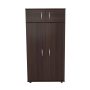 Inval - Espresso-Wengue Armoire - Image 1