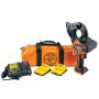 Klein-Tools Battery-Operated Cu/Al Closed-Jaw Cutter with Two 2 Ah Batteries Charger and Bag - Image 1