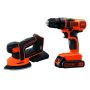 20 Volt Max Lithium-Ion Combo Kit with 1.5 Ah Battery and Charger (2-Tool) - Image 1