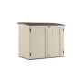 Suncast 2 ft. 8 in. x 4 ft. 5 in. x 3 ft. 9.5 in. Resin Horizontal Storage Shed BMS2500 - Image 1
