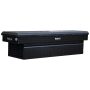 Buyers Products Company 23-in. x 27-in. x 71-in. Black Diamond Tread Aluminum Crossover Truck Tool Box - Image 1