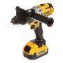 DEWALT 20-Volt Max Lithium-Ion Cordless 1/2 inch Hammer Drill w/ 2 Batteries 4 Ah 1-Hour Charger and Case - Image 1