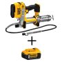 DEWALT 20Volts MAX Lithium-Ion Cordless Grease Gun (Tool-Only) with Bonus 20Volts MAX XR Lithium-Ion Premium Battery Pack 5.0Ah - Image 1