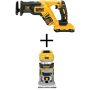 20-Volt MAX Lithium-Ion Cordless Brushless Compact Reciprocating Saw w/ 20-Volt Cordless Brushless Router (Tool-Only) - Image 1