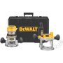 DEWALT 2-1/4 HP Electronic Variable Speed Fixed Base and Plunge Router Combo Kit with Soft Start - Image 1