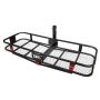 DK2 500 lb. Capacity 60-in. x 20-in. Steel Folding Hitch Cargo Carrier for 2-in. Receiver - Image 1
