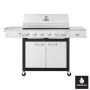 Dyna-Glo 6-Burner Natural Gas Grill in Stainless Steel with TriVantage Multi-Functional Cooking System - Image 1