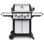 Broil King Signet 390 3-Burner Natural Gas Grill in Stainless Steel with Side Burner and Rear Rotisserie Burner - Image 1