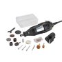 200 Series 1.15A Dual Speed Corded Rotary Tool Kit w/15 Accys, 1 Attachment+31-Pc Sanding and Grinding Rotary Accy Kit - Image 1