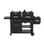 Nexgrill Oakford 1150 3-Burner Plus Offset Smoker Charcoal and Propane Combo Grill in Black - Image 1
