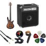 Ibanez - SR405EQM SR Standard Series 5-String Electric Bass Starter Kit (Dragon Eye Burst) - Image 1