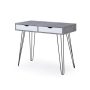 AC Pacific 36 inch Rectangular Black 2 Drawer Desk Components w/ Storage - Image 1