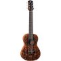 Luna - Tribal Mahogany 6-String Baritone Ukulele - Satin Natural - Image 1