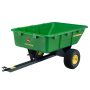 John Deere 650 lb. 10 cu. ft. Tow-Behind Poly Utility Cart PCT-100JDC - Image 2