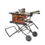 RIDGID 10 in. Table Saw w/ Folding Stand - Image 1