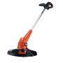 BLACK+DECKER 4 Amp Corded Electric Straight Shaft Single Line 2-In-1 String Trimmer & Lawn Edger - Image 1