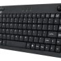 Adesso - AKB-310UB Compact (60%) Wired Mini Trackball Keyboard - Black - Image 1