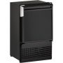 U-Line - Marine Series 14" 23 lb Freestanding Icemaker - Solid black - Image 1