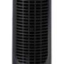 Honeywell - QuietSet Oscillating Whole Room Tower Fan Black, HYF290B - Black - Image 1
