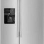Amana - 21.4 Cu. Ft. Side-by-Side Refrigerator - Stainless steel - Image 1