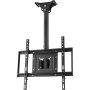Apollo Enclosures - Adjustable Height TV Ceiling Mount For Apollo Enclosure or Most 32" - 65" TVs - Extends 48" - Black - Image 1