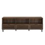 Walker Edison - TV Cabinet for Most TVs Up to 78" - Dark Walnut - Image 1