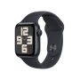 Apple Watch SE (GPS) 40mm Midnight Aluminum Case with Midnight Sport Band - S/M - Midnight MR9X3LL/A - Image 1