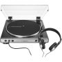 Audio-Technica - Stereo Turntable - Black/Gunmetal AUD ATLP60XHPGM - Image 1
