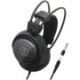 Audio-Technica - SonicPro ATH-AVC400 Wired Over-the-Ear Headphones - Black - Image 1