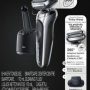 Braun - Series 7 Wet/Dry Electric Shaver - Silver - Image 1