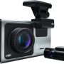 Cobra - SC 400D Dual-View Smart Dash Cam w/ Rear-View Accessory Cam - Black - Image 1