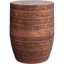 Simpli Home - Johnsen Round Contemporary Metal Side Table - Antique Copper - Image 1