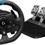 Logitech - G923 Racing Wheel and Pedals for Xbox Series X|S, Xbox One and PC - Black - Image 1