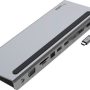 Belkin - USB-C 11-in-1 Multiport Dock - Gray - Image 1
