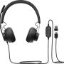 Logitech Zone 750 Wired Noise Canceling Over-Ear Headset - Black - Image 1