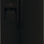 Frigidaire - 22.3 Cu. Ft. Side-by-Side Refrigerator - Black - Image 1