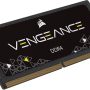 CORSAIR - VENGEANCE Performance 32GB (1PK 32GB) 3200MHz DDR4 C22 So-DIMM Laptop Memory Kit - Black - Image 1