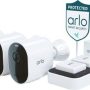 Arlo - Pro 5S 2K Spotlight Camera Security Bundle - 3 Wire-Free Cameras Indoor/Outdoor 2K with Color Night Vision (12 pieces) - Image 1