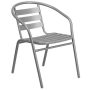 Alamont Home - Lila Patio Chair - Silver - Image 1