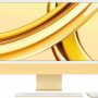 Apple - iMac 24" All-in-One - M3 chip - 8GB Memory - 256GB (Late 2023) - Yellow - Image 1