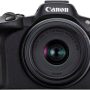 Canon - EOS R50 4K Video Mirrorless Camera 2 Lens Kit with RF-S 18-45mm and RF-S 55-210mm Lenses - Black - Image 1