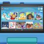 Amazon - Fire 7 Kids Ages 3-7 (2022) 7" tablet with Kid-Proof Case Wi-Fi 16 GB - Blue - Image 1