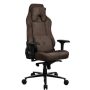 Arozzi - Vernazza Series Top-Tier Premium Supersoft Upholstery Fabric Office/Gaming Chair - Brown - Image 1