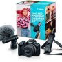 Canon - EOS R50 4K Video Mirrorless Camera with RF-S 18-45mm Content Creator Kit - Black - Image 1