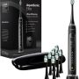 AquaSonic - Elite - Wireless Rechargeable Electric Toothbrush with Travel Case, 5 Modes, 8 Brush Heads - Black - Image 1
