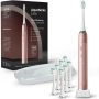 AquaSonic - Elite - Wireless Rechargeable Electric Toothbrush with Travel Case, 5 Modes, 8 Brush Heads - Rose Gold - Image 1