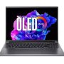 Acer - Swift X 16 - OLED 16" 3200x2000 120Hz HDR500 Laptop - AMD Ryzen 9 7940HS with 16GB LPDDR5- GeForce RTX 4050 -1TB SSD - Steel Gray - Image 1