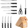 Cuisinart - Classic 12-Piece Triple Rivet Cutler Block Set - Black - Image 1