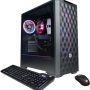 CyberPowerPC - Gamer Master Gaming Desktop - AMD Ryzen 5 5500 - 16GB Memory - NVIDIA GeForce RTX 3060 - 1TB SSD - Black - Image 1